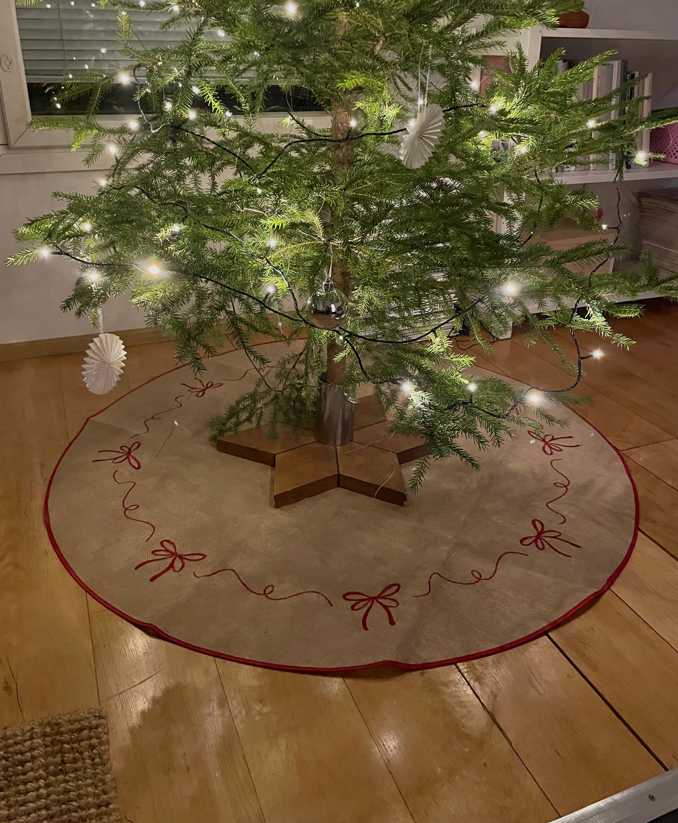 Pyöreä kuusenalusmatto